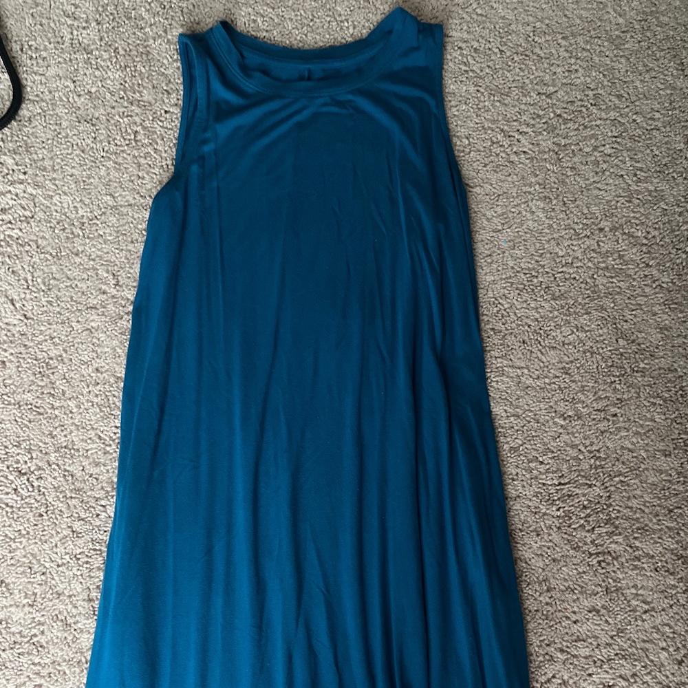 Teal dress